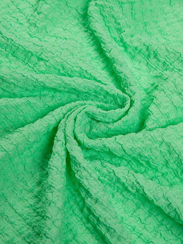 Polyester spandex crinkle fabric for lady's dress,top and child shikt,light weight &soft handle,P/D or print.